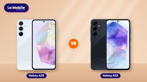 Comparatif Galaxy A35 vs Galaxy A55 reconditionnés – La Mobile