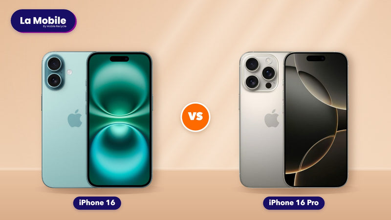 Comparatif iPhone 16 vs iPhone 16 Pro reconditionnés – La Mobile