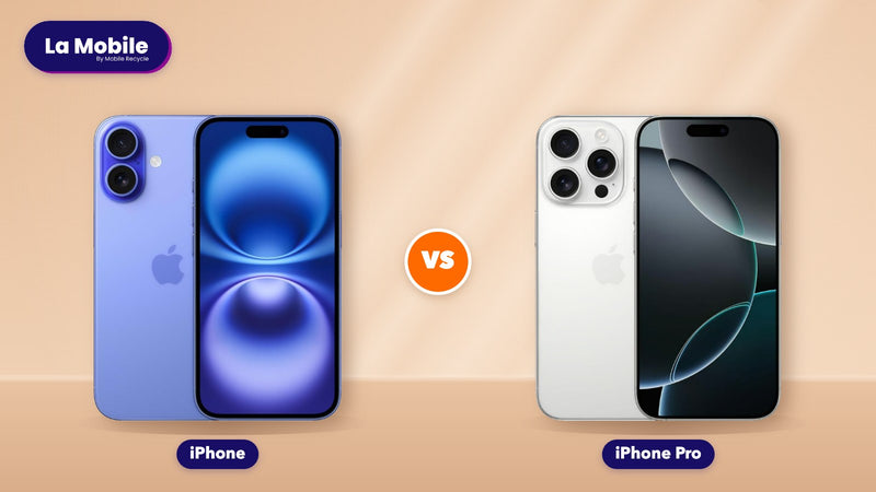 Comparatif iPhone vs iPhone Pro reconditionnés – La Mobile