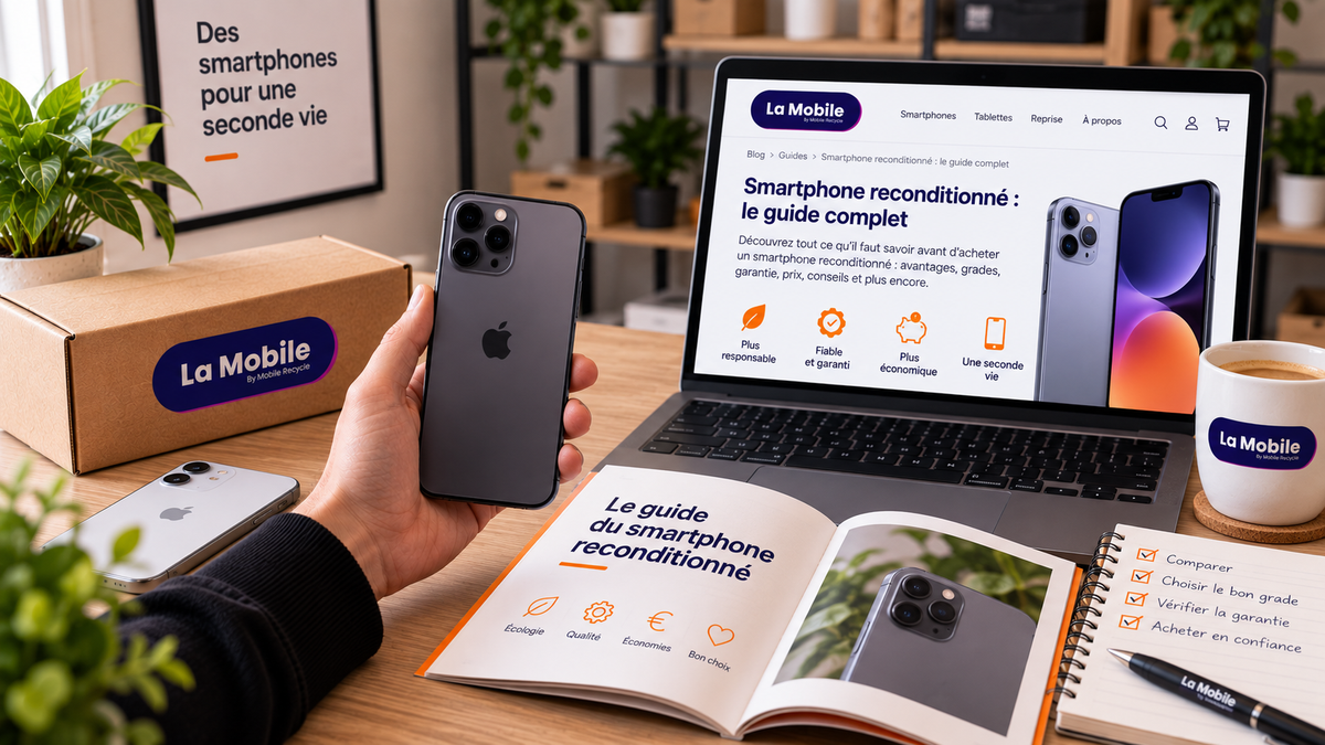 Téléphone reconditionné : définition et fonctionnement – La Mobile