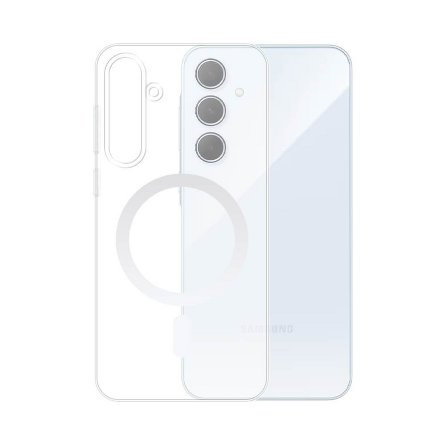 Coque Silicone MagSafe Compatible Samsung Galaxy A35 5G Transparent – La Mobile