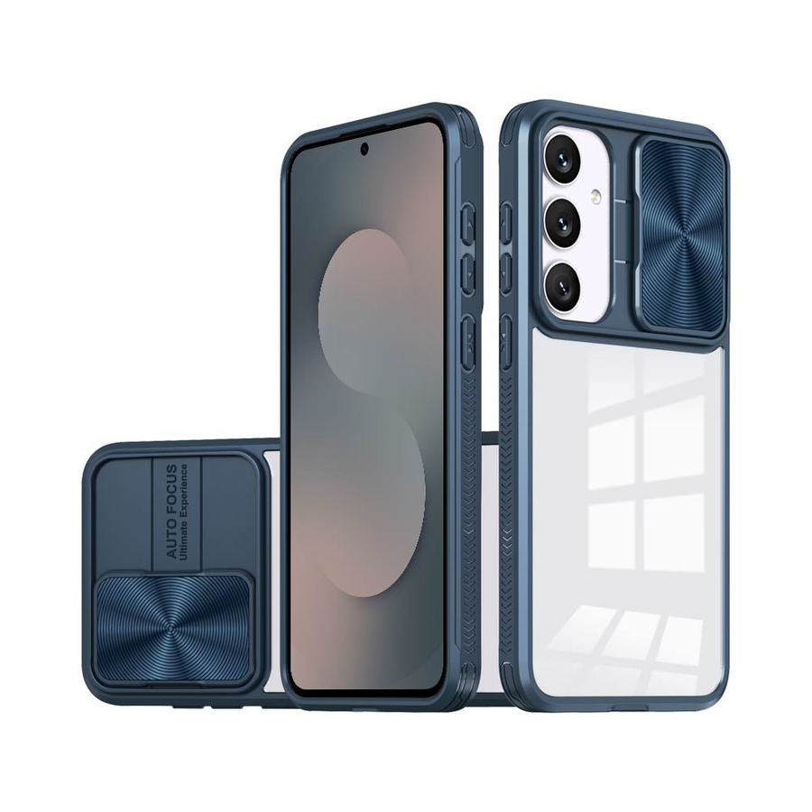 Coque IE027 PROTECT Samsung Galaxy S25 FE Bleu Marine – La Mobile