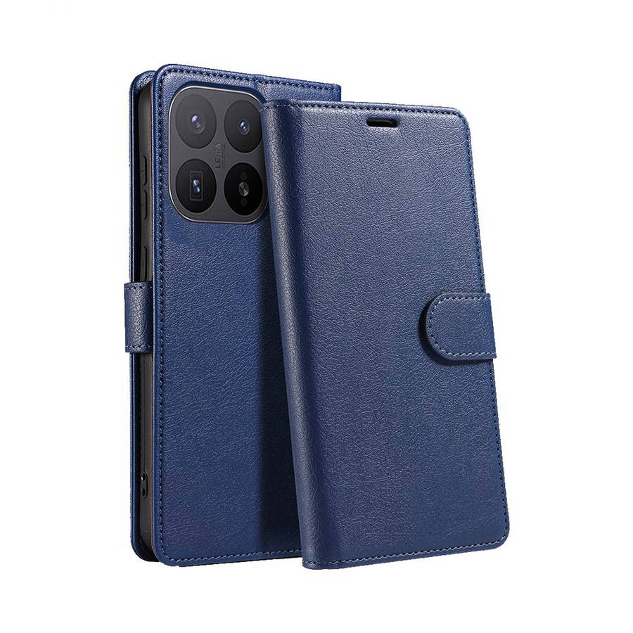 Housse Portefeuille IP011 Xiaomi 17T Pro Bleu Marine