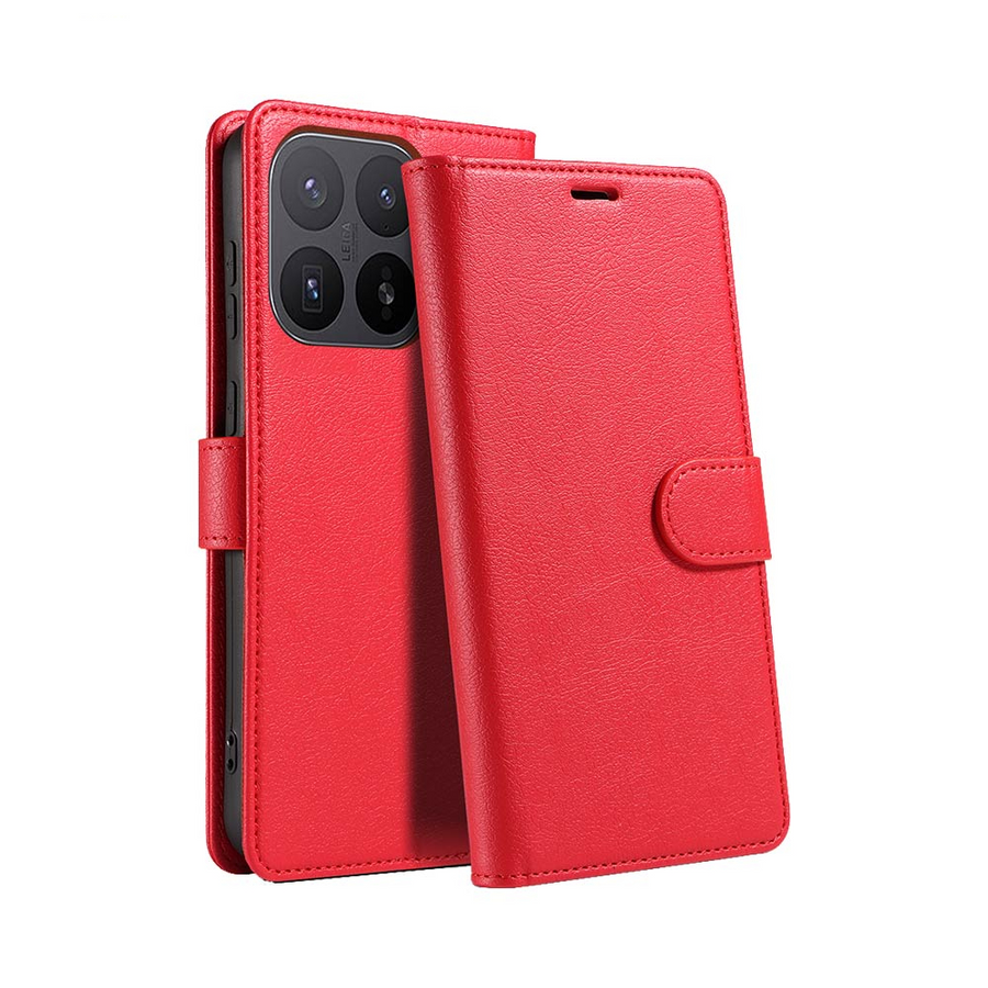 Housse Portefeuille IP011 Xiaomi 17T Rouge