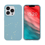 Coque Bambou Biodégradable iPhone 14 Pro Bleu