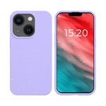 Coque Bambou Biodégradable iPhone 14 Plus Violet Clair
