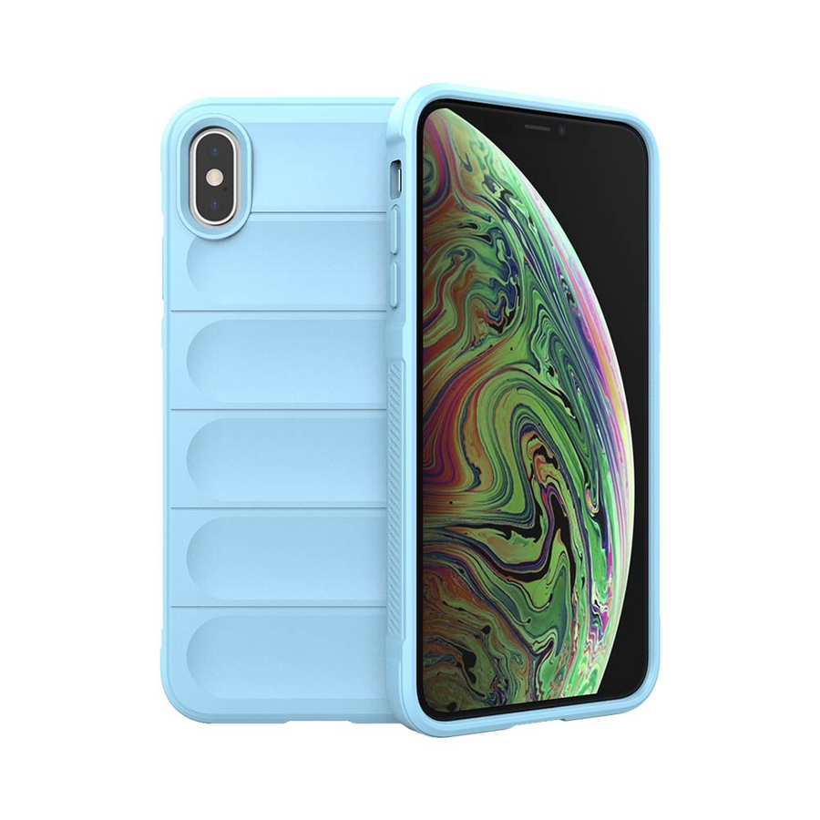 Coque IX008 iPhone XS Max Bleu Clair