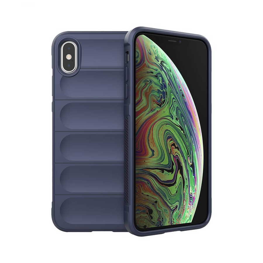Coque IX008 iPhone XS Max Saphir