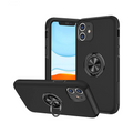 Coque avec Anneau IE013 iPhone 11 Noir