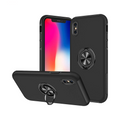 Coque avec Anneau IE013 iPhone XS Max Noir