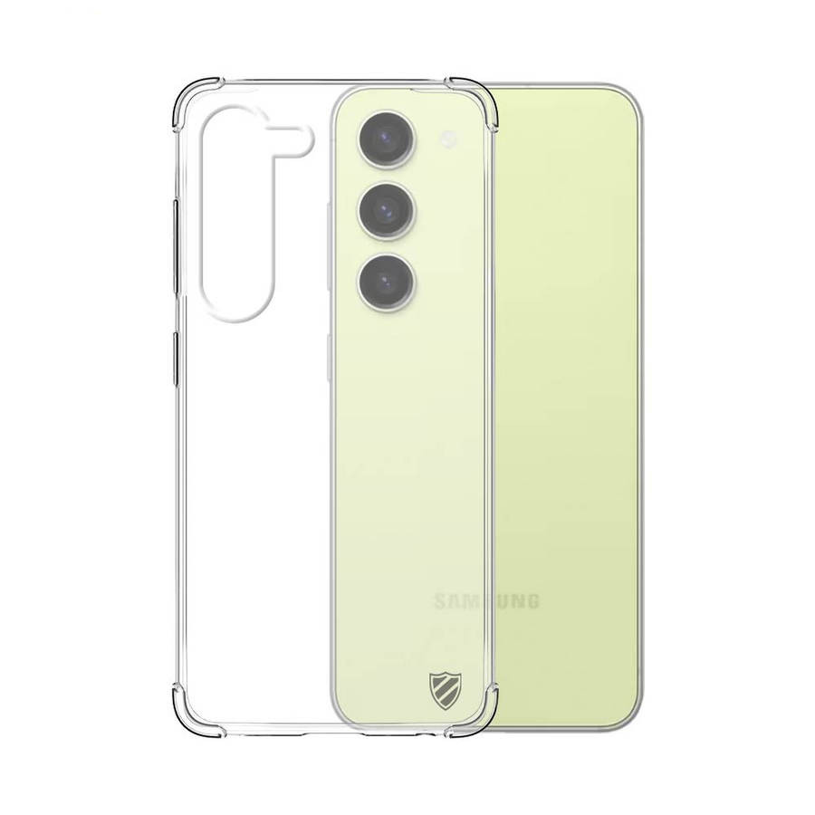 Coque Silicone Renforcée Samsung Galaxy S23 Transparent