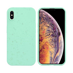 Coque Bambou Biodégradable iPhone XS Max Vert Menthe