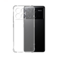 Coque Silicone Renforcée Poco X6 Pro Transparent
