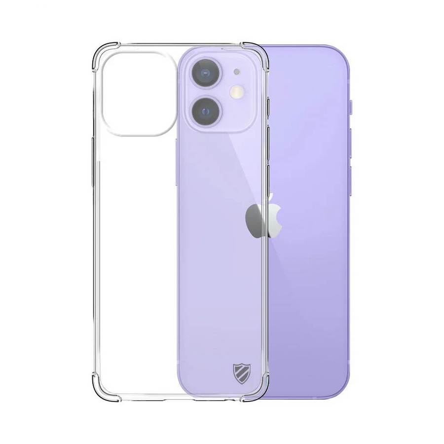 Coque Silicone Renforcée iPhone 12 Mini Transparent