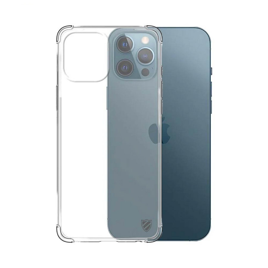 Coque Silicone Renforcée iPhone 12 Pro Max Transparent