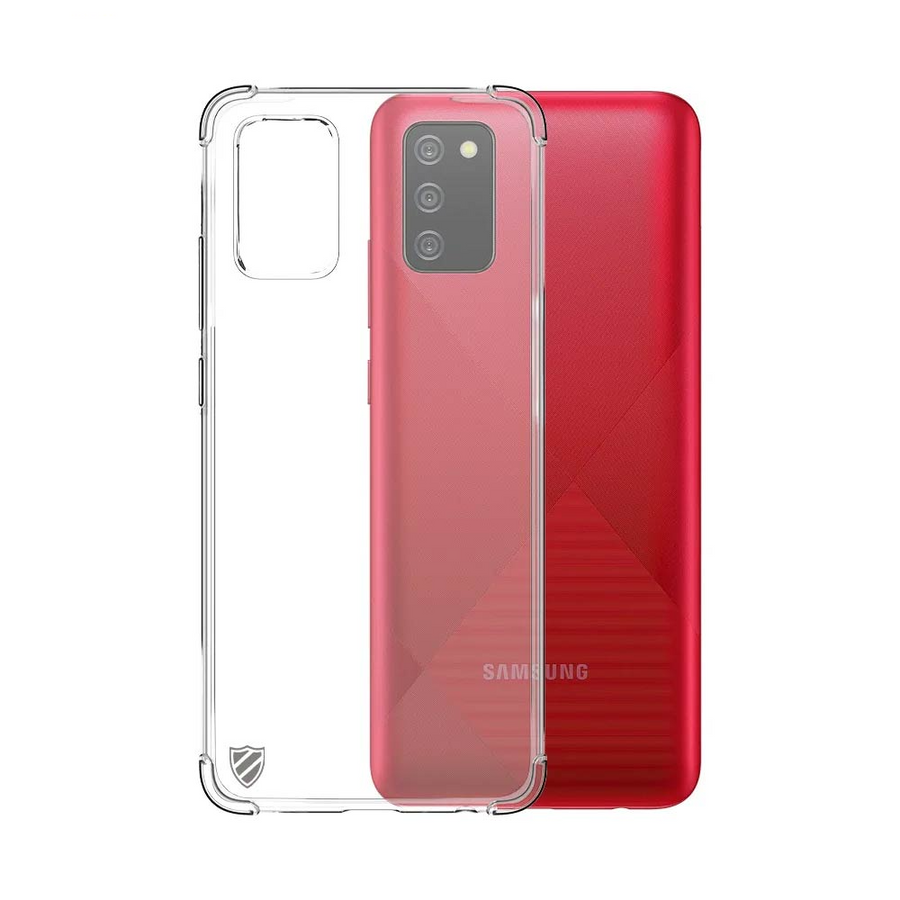 Coque Silicone Renforcée Samsung Galaxy A02s Transparent