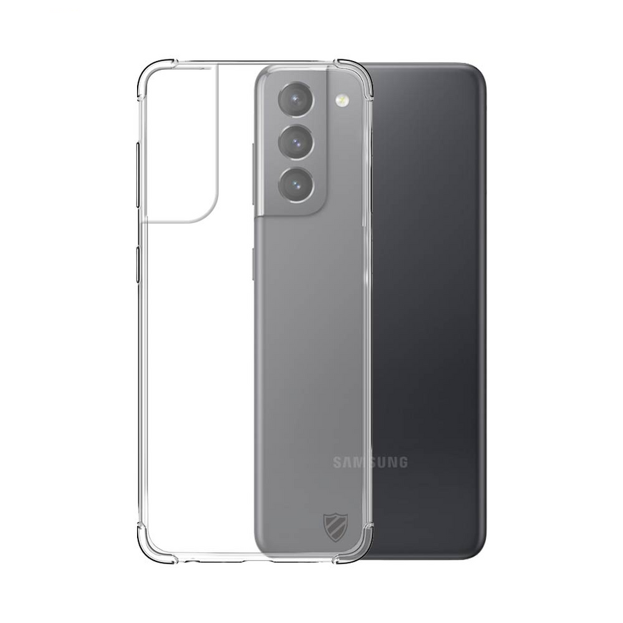 Coque Silicone Renforcée Samsung Galaxy S21 5G Transparent