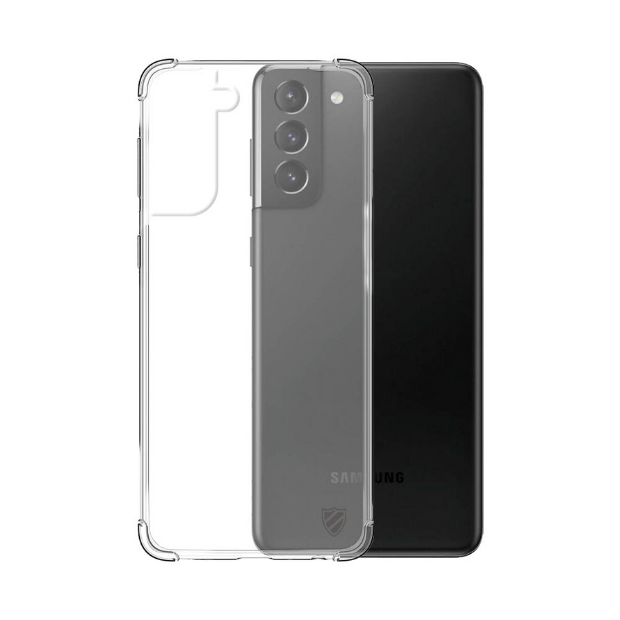 Coque Silicone Renforcée Samsung Galaxy S21+ 5G Transparent