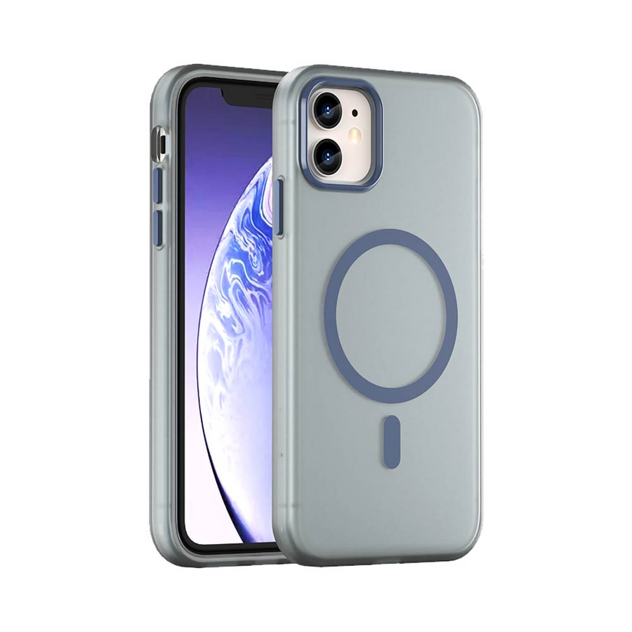 Coque MagSafe MF-006 iPhone 11 Bleu Marine