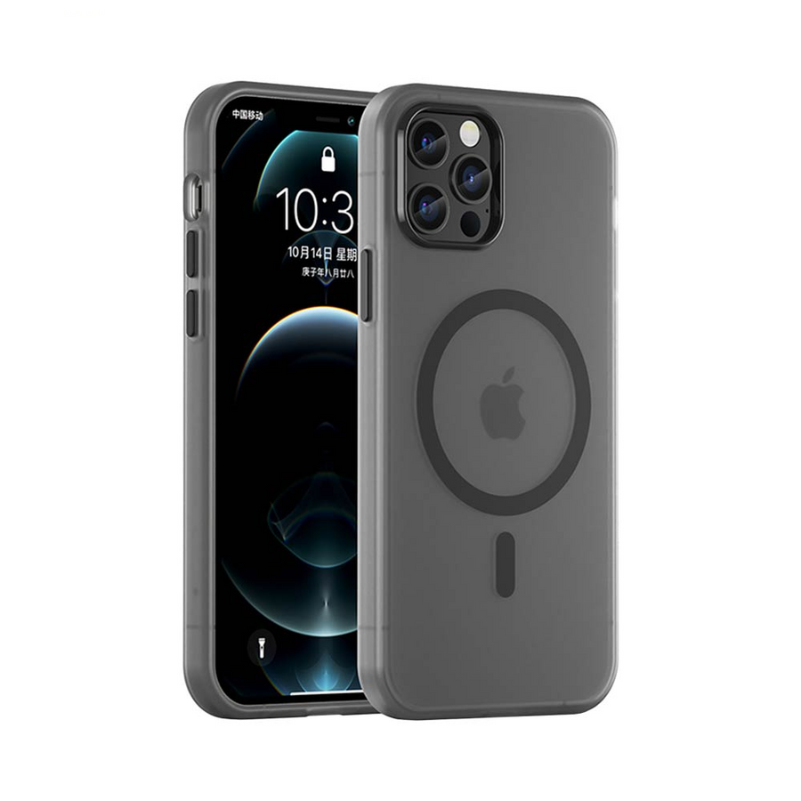 Coque MagSafe MF-006 iPhone 12 Noir