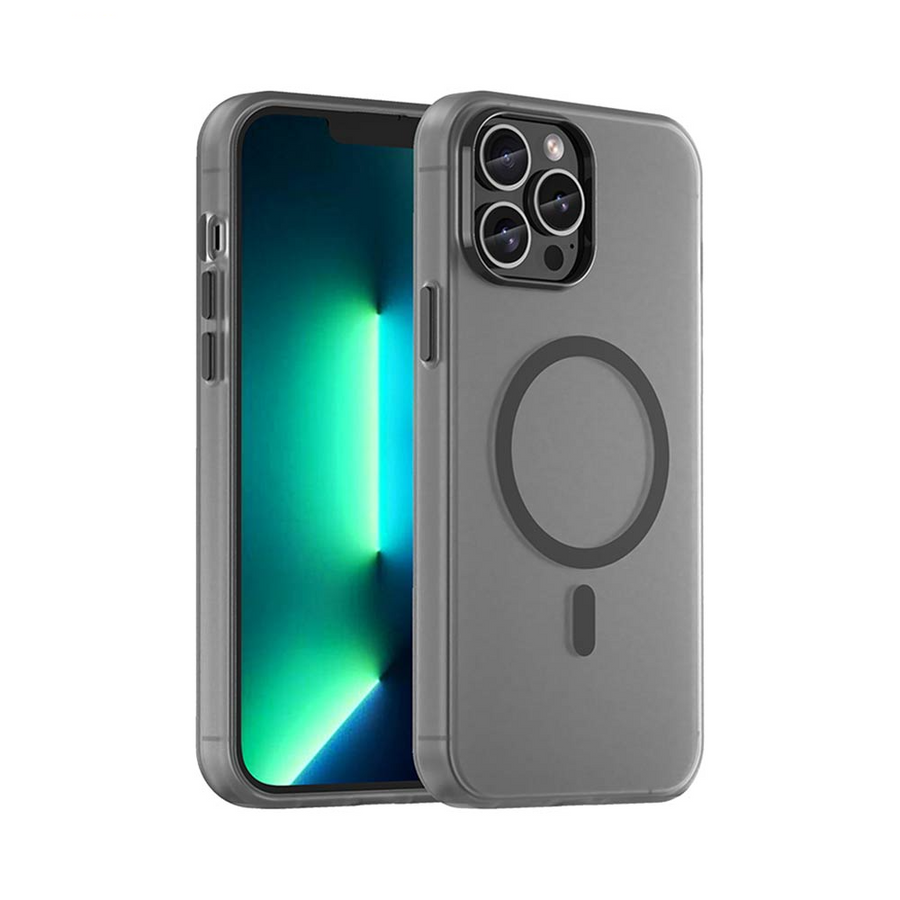 Coque MagSafe MF-006 iPhone 13 Pro Max Noir
