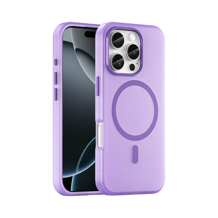 Coque MagSafe MF-006 iPhone 16 Pro Violet Foncé