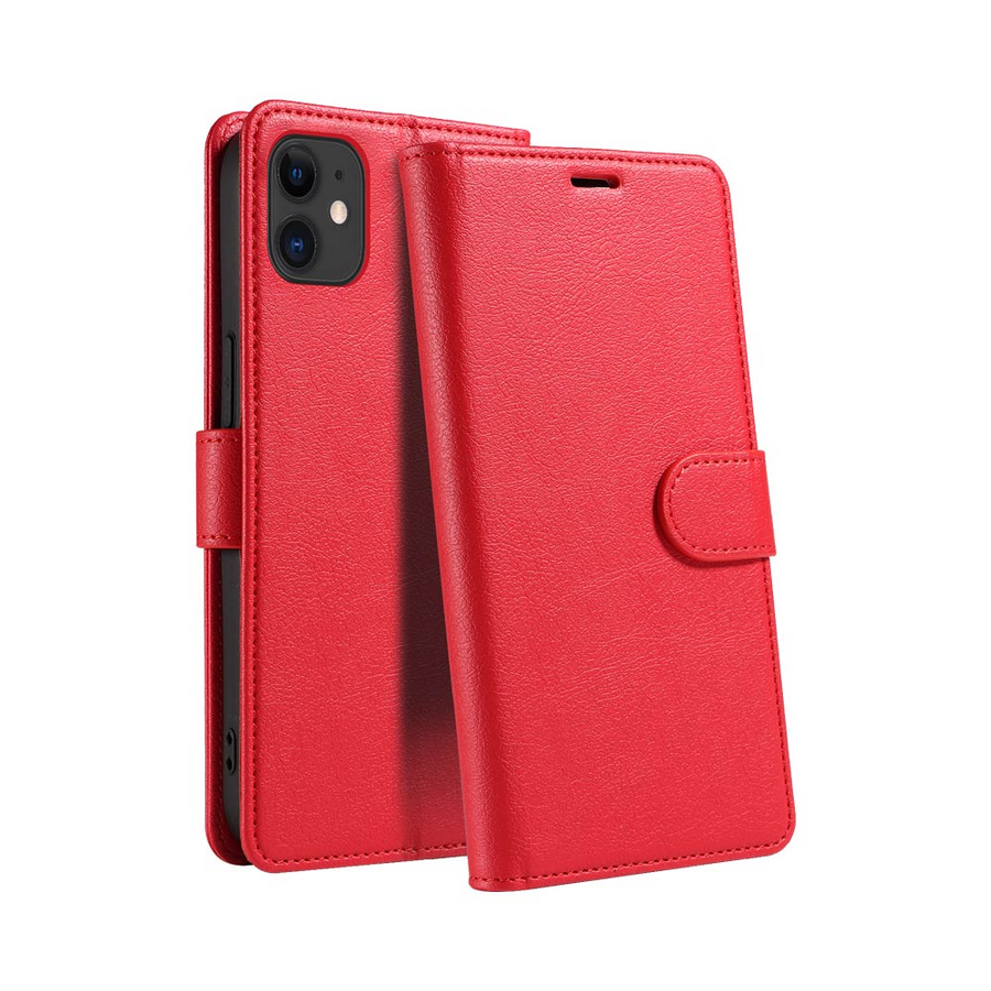Housse Portefeuille IP011 iPhone 11 Rouge