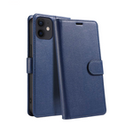 Housse Portefeuille IP011 iPhone 12 Mini Bleu Marine