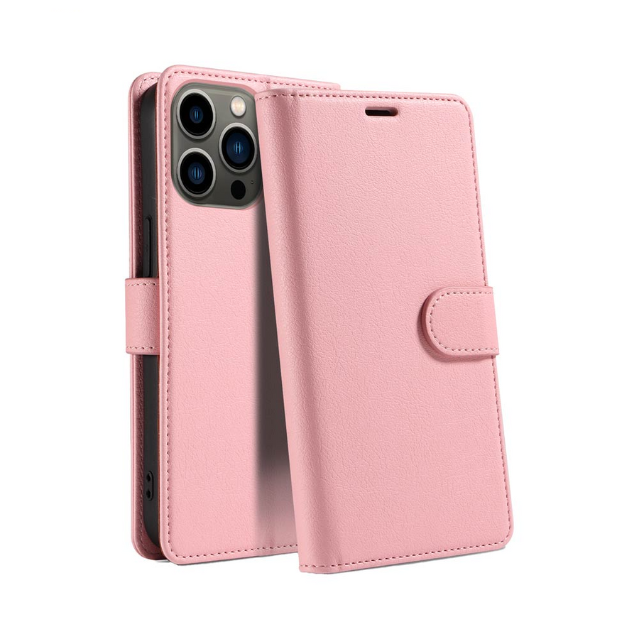 Housse Portefeuille IP011 iPhone 12 Pro Rose