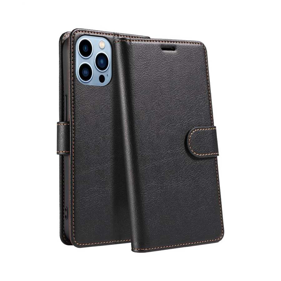 Housse Portefeuille IP011 iPhone 13 Pro Noir