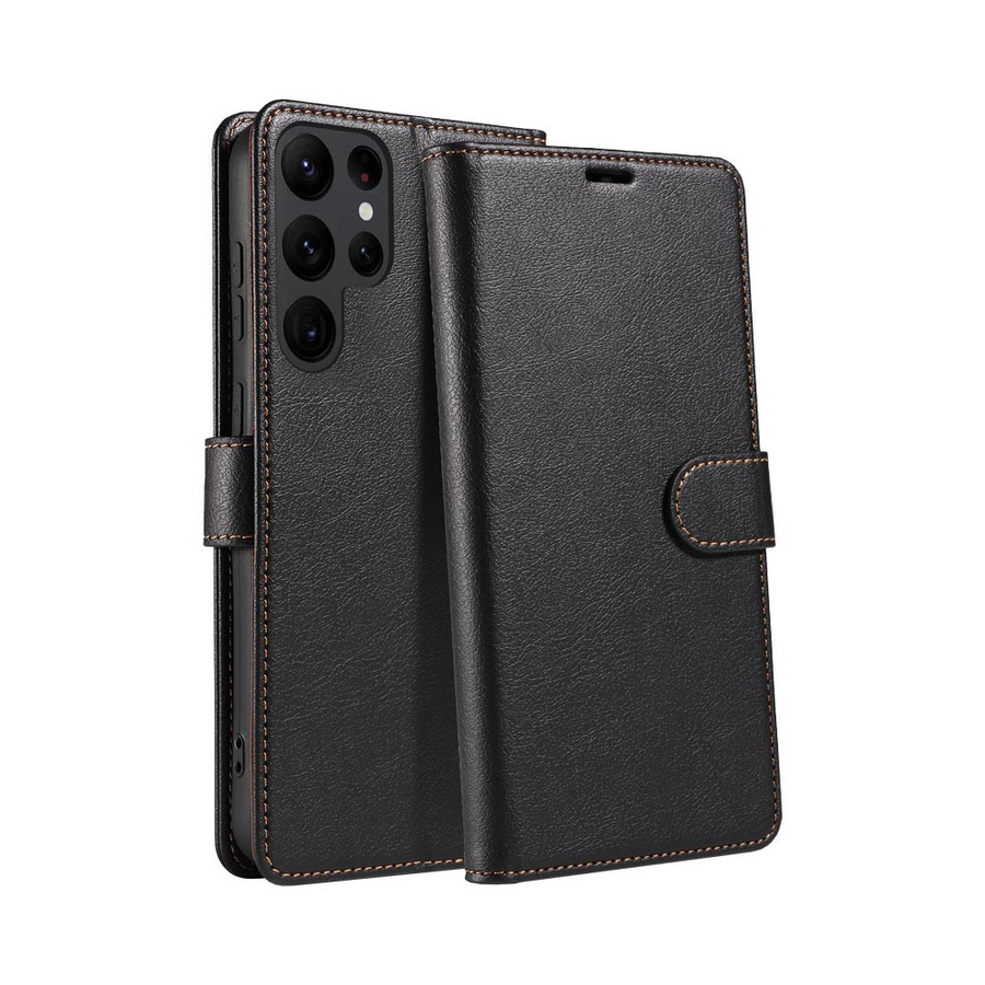 Housse Portefeuille IP011 Samsung Galaxy S23 Ultra Noir