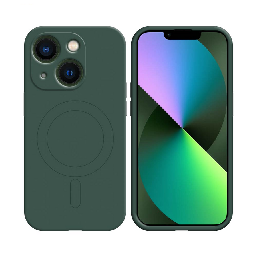 Coque MagSafe IZ001 iPhone 13 Mini Vert Foncé