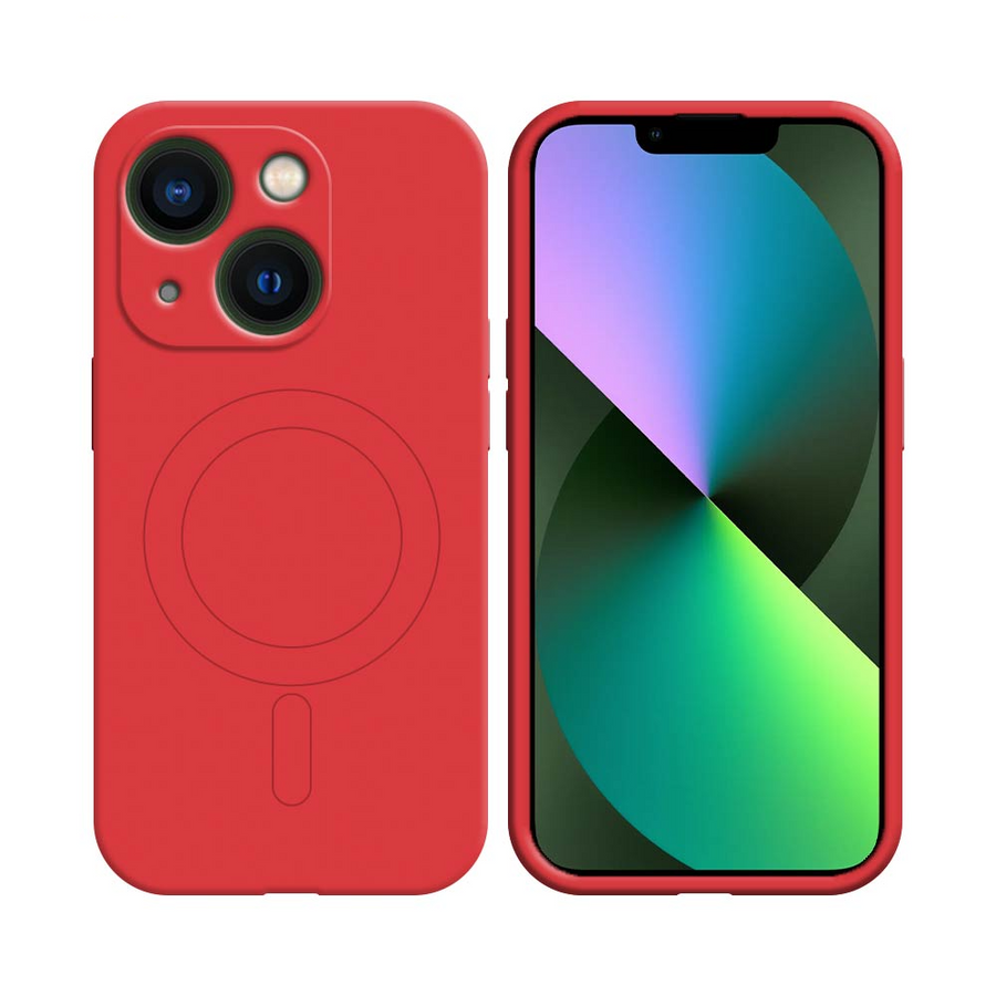 Coque MagSafe IZ001 iPhone 13 Rouge