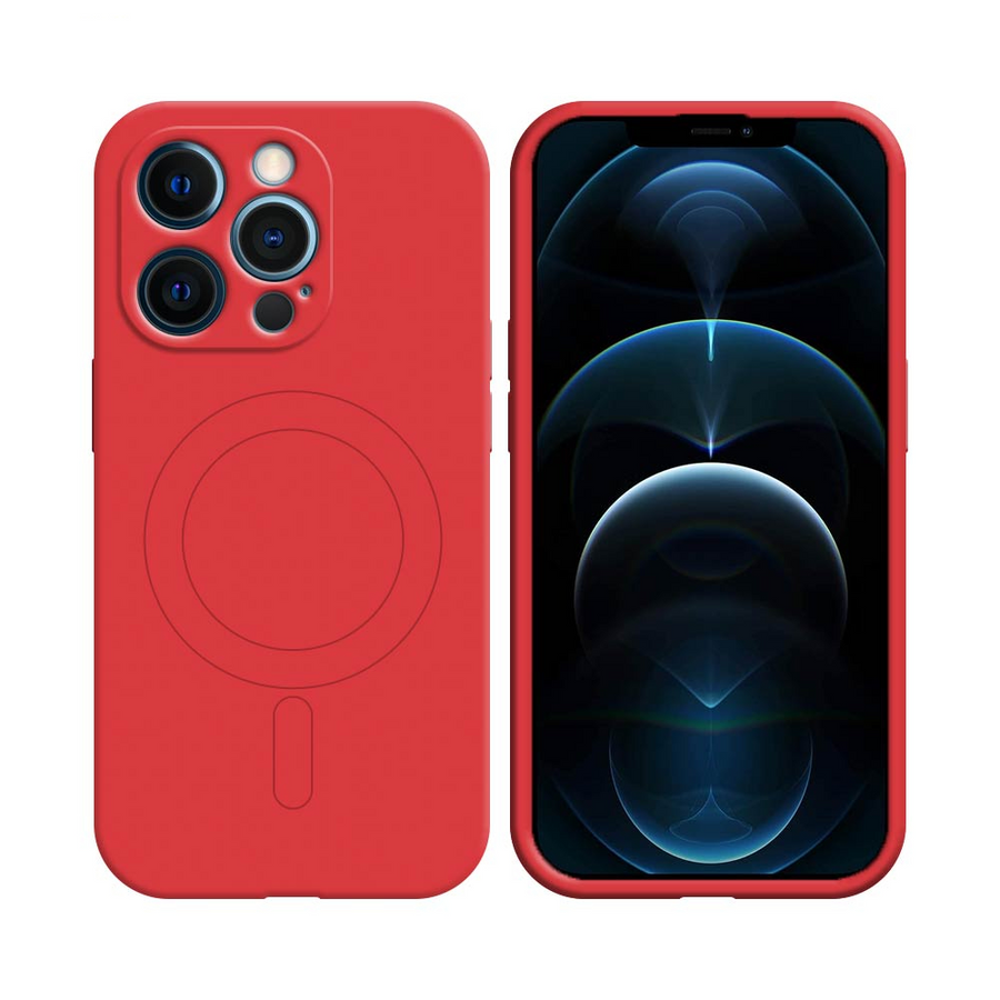 Coque MagSafe IZ001 iPhone 12 Pro Max Rouge