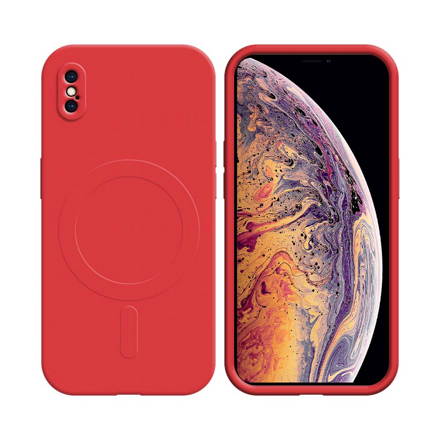 Coque MagSafe IZ001 iPhone XS Max Rouge