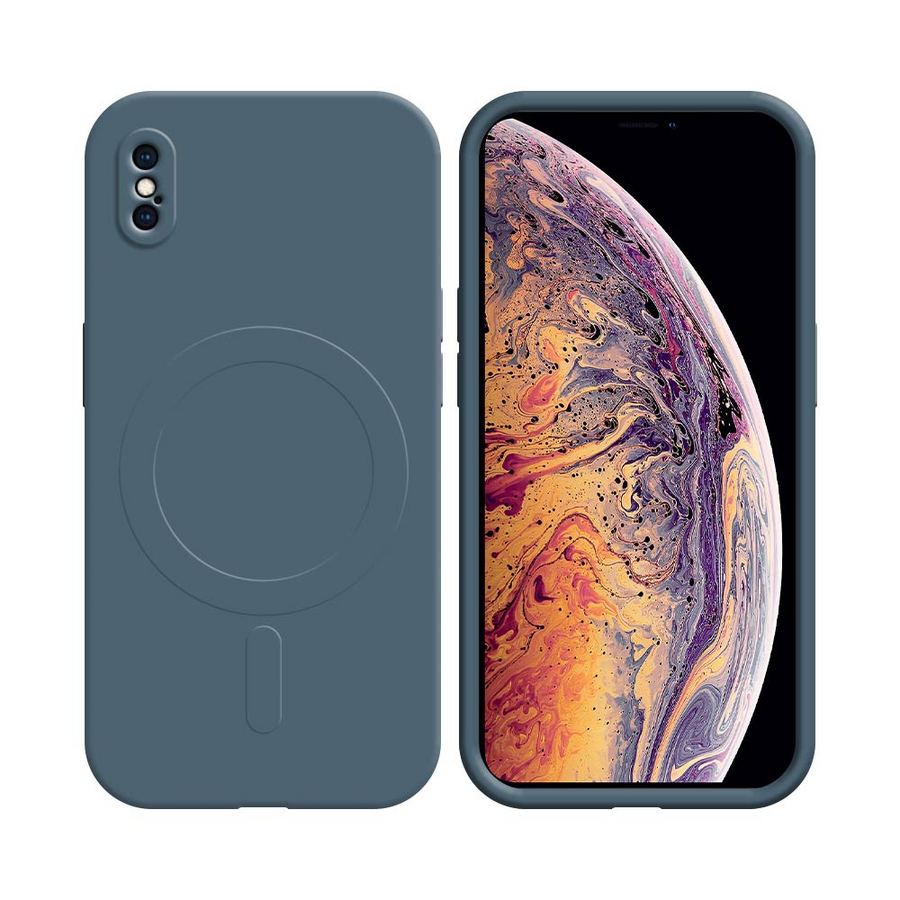 Coque MagSafe IZ001 iPhone XS Max Bleu