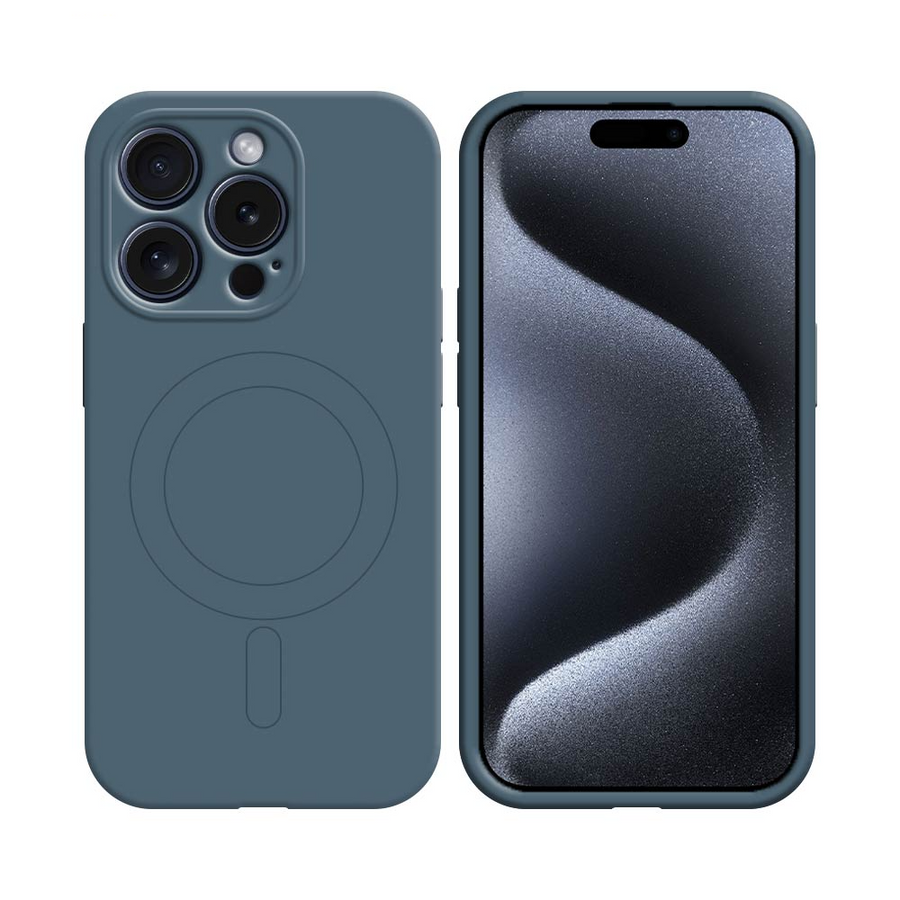 Coque MagSafe IZ001 iPhone 15 Pro Bleu