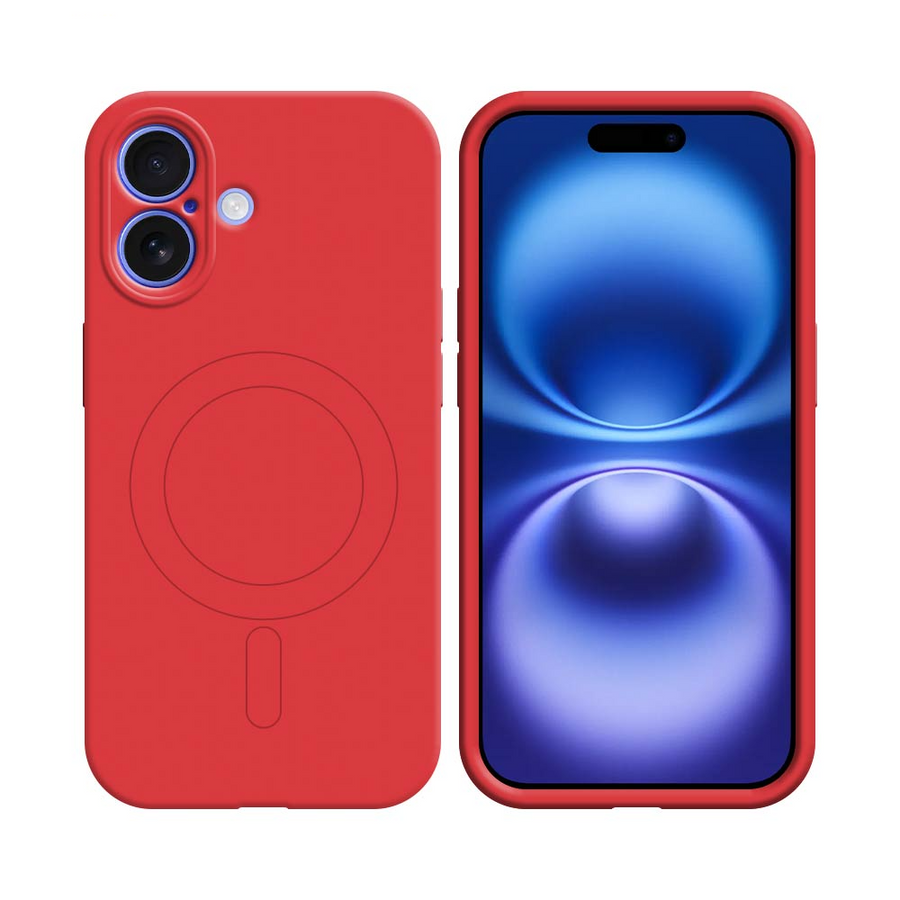 Coque MagSafe IZ001 iPhone 16 Plus Rouge