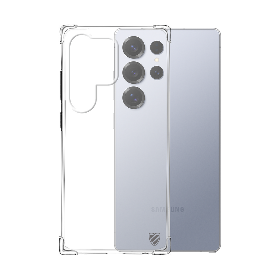 Coque Silicone Renforcée Samsung Galaxy S25 Ultra 5G Transparent