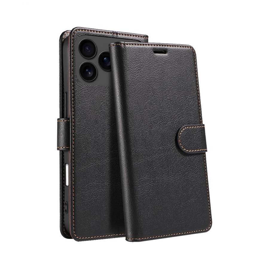 Housse Portefeuille IP011 iPhone 17 Pro Max Noir