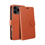 Housse Portefeuille IP011 iPhone 17 Pro Max Marron