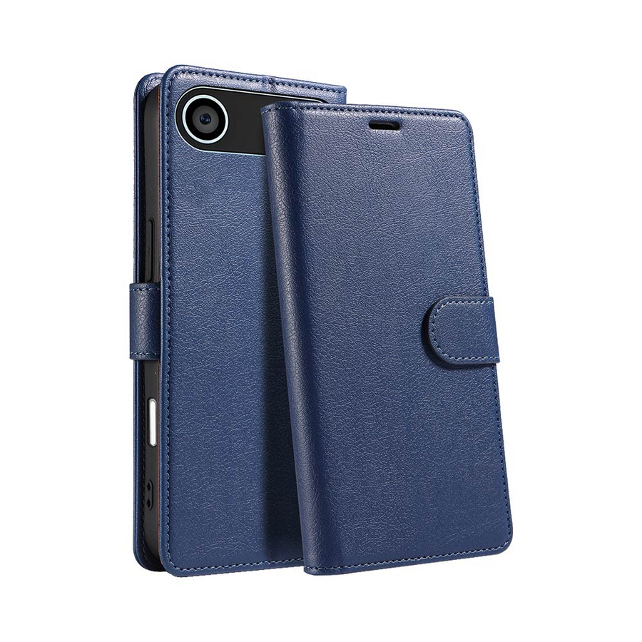 Housse Portefeuille IP011 iPhone Air Bleu Marine