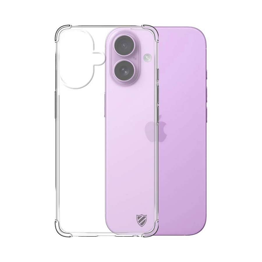 Coque Silicone Renforcée iPhone 17 Transparent