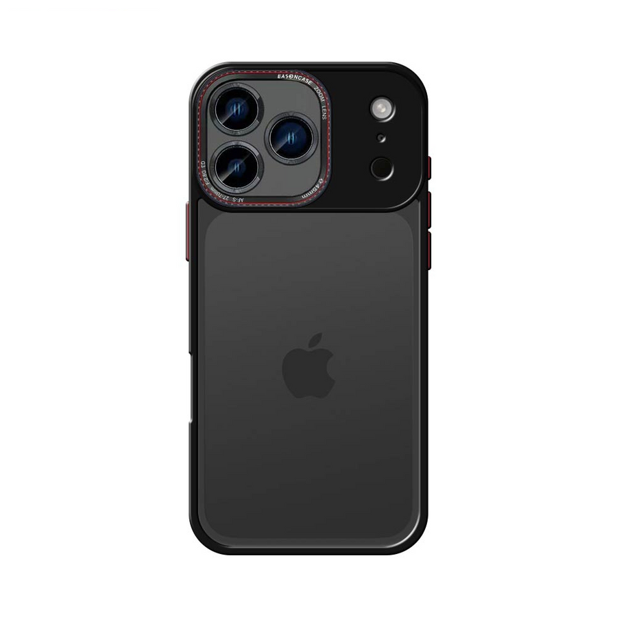 Coque Canon Lens iPhone 17 Pro Max Noir