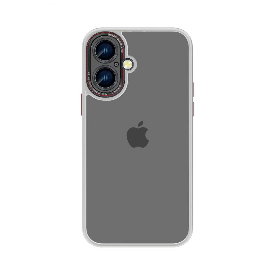 Coque Canon Lens iPhone 17 Transparent
