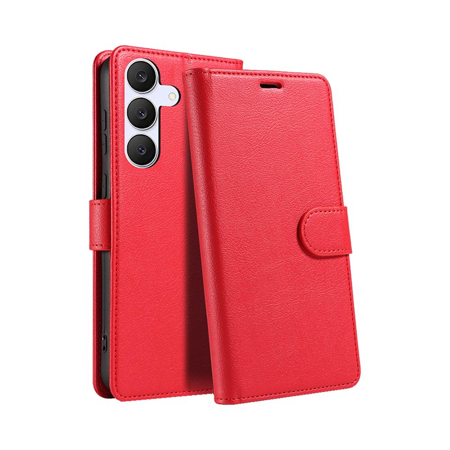 Housse Portefeuille IP011 Samsung Galaxy S25 FE Rouge