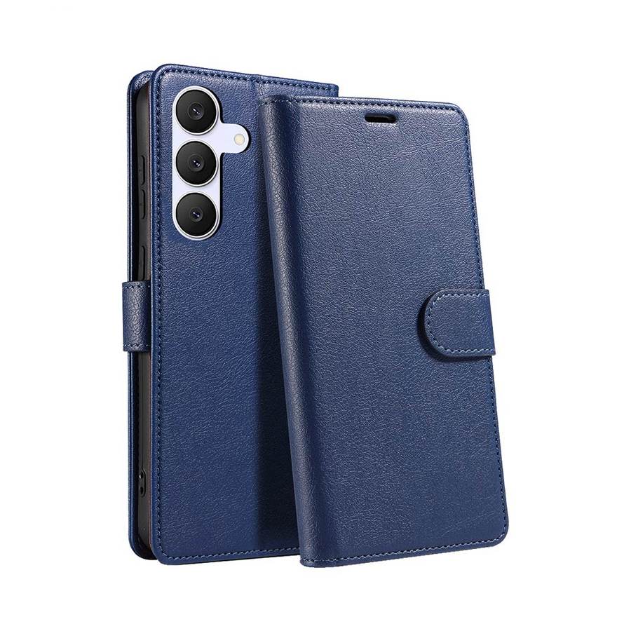 Housse Portefeuille IP011 Samsung Galaxy S25 FE Bleu Marine