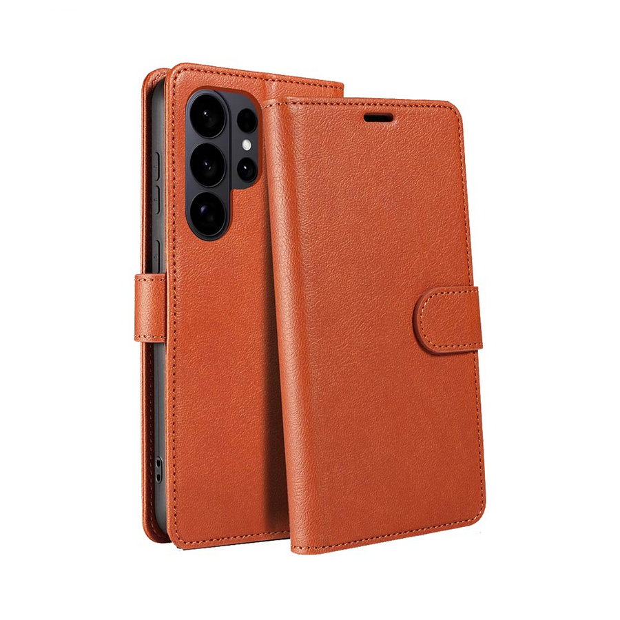 Housse Portefeuille IP011 Samsung Galaxy S26 Ultra Marron
