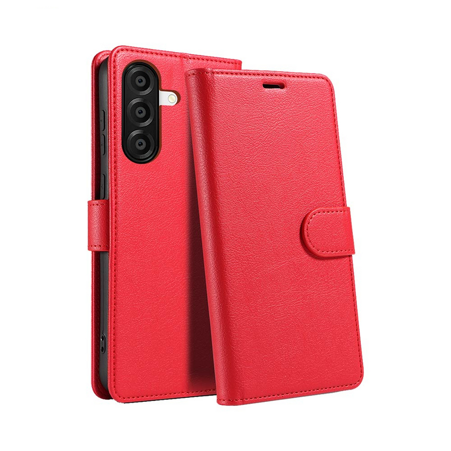 Housse Portefeuille IP011 Samsung Galaxy A57 5G Rouge