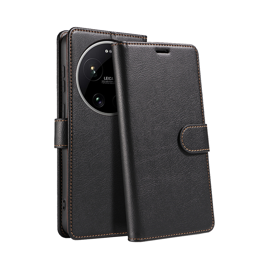 Housse Portefeuille IP011 Xiaomi 17 Ultra Noir